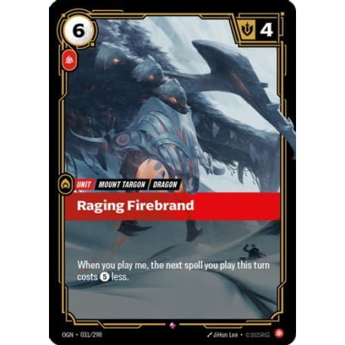 Raging Firebrand (031/298) - Origins Foil - Single