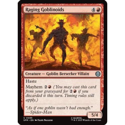 Raging Goblinoids (SPM-085) Foil - Single