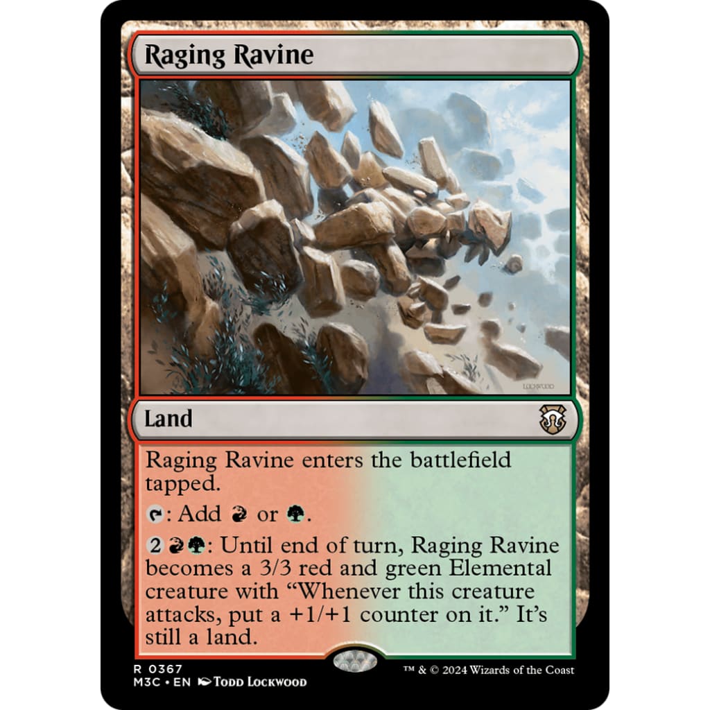 Raging Ravine (M3C-367) Foil - Single