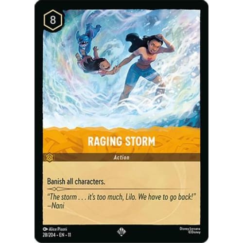 Raging Storm (28/204) - Winterspell - Single
