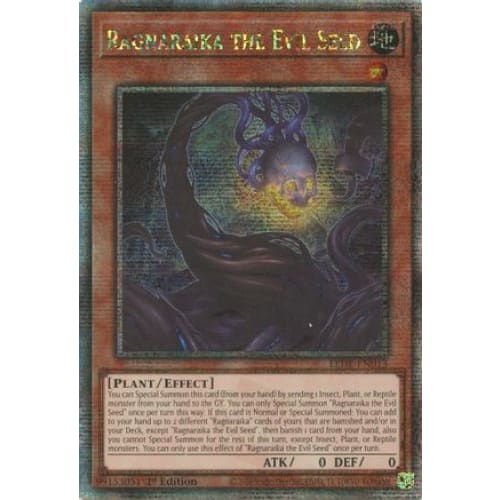 Ragnaraika the Evil Seed (Quarter Century Secret Rare)