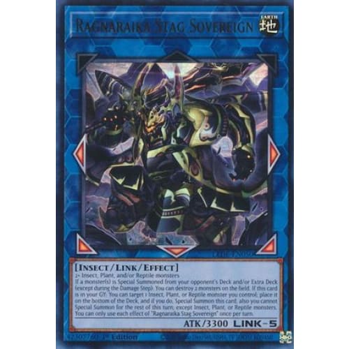 Ragnaraika Stag Sovereign - LEDE-EN050 Ultra Rare 1st