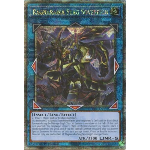 Ragnaraika Stag Sovereign (Quarter Century Secret Rare)