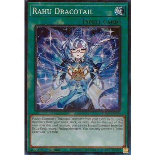Rahu Dracotail (CR) - JUSH-EN009 Collector’s Rare 1st