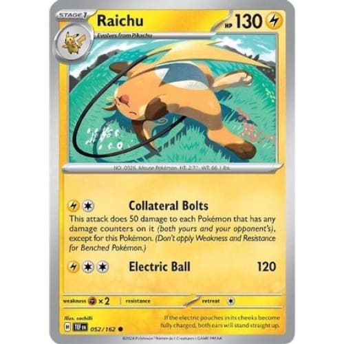 Raichu (52) Common - Single