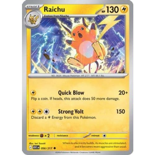 Raichu (56) Uncommon - Single
