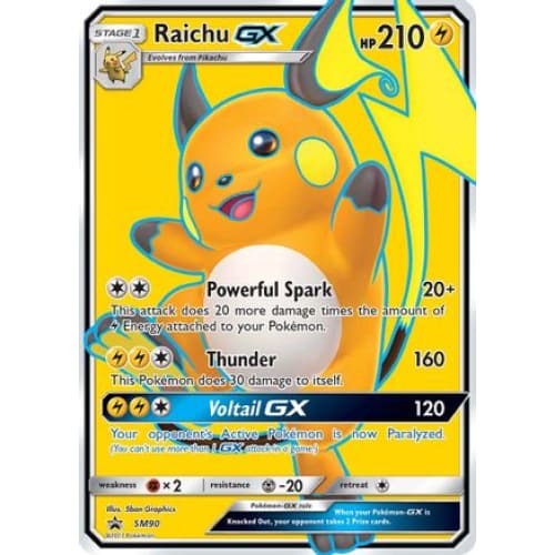 Raichu-GX (SM90/248) Promo Holofoil - Single