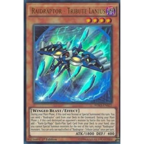 Raidraptor - Tribute Lanius (WIRA-EN021) Ultra Rare 1st