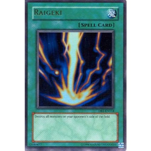 Raigeki (DB1-EN114) Ultra Rare Unlimited - Single