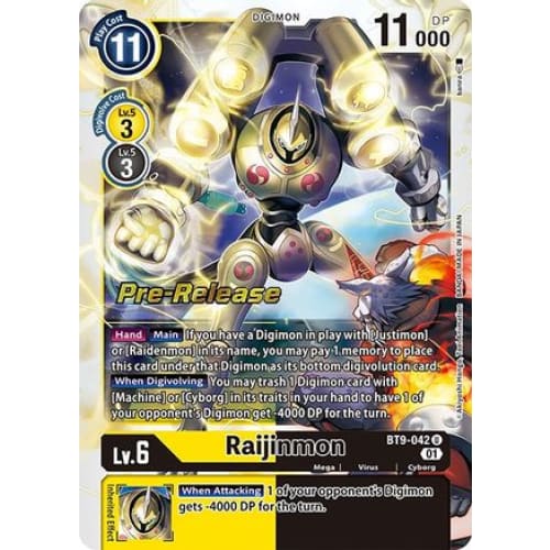 Raijinmon (BT9-042 U) Uncommon - Single