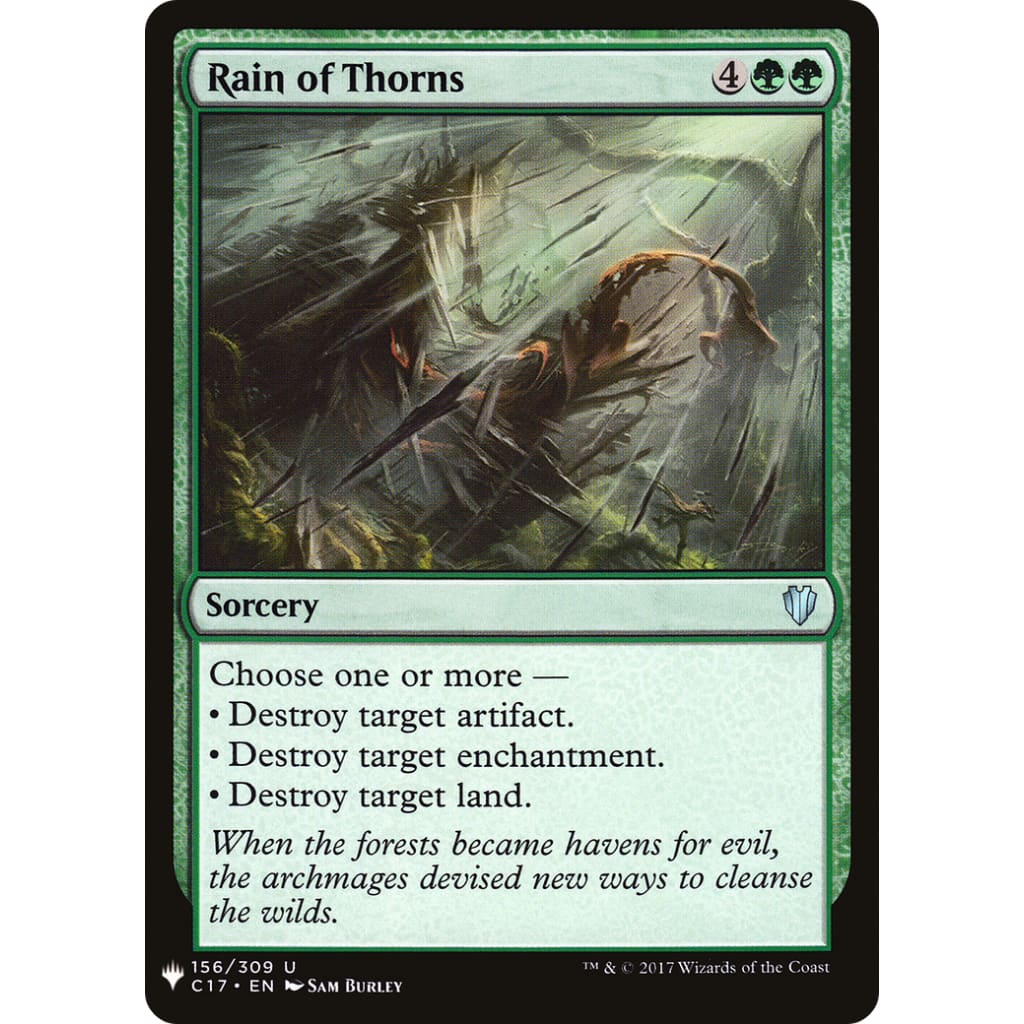 Rain of Thorns (PLST-C17-156) - Single