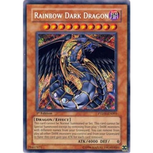 Rainbow Dark Dragon (PTDN-EN003) Secret Rare 1st Edition