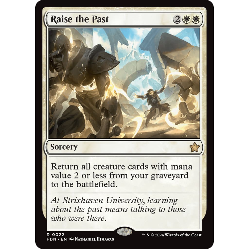 Raise the Past (FDN-022) - Single