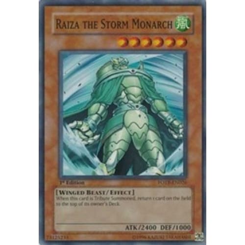 Raiza the Storm Monarch (FOTB-EN026) Super Rare Unlimited