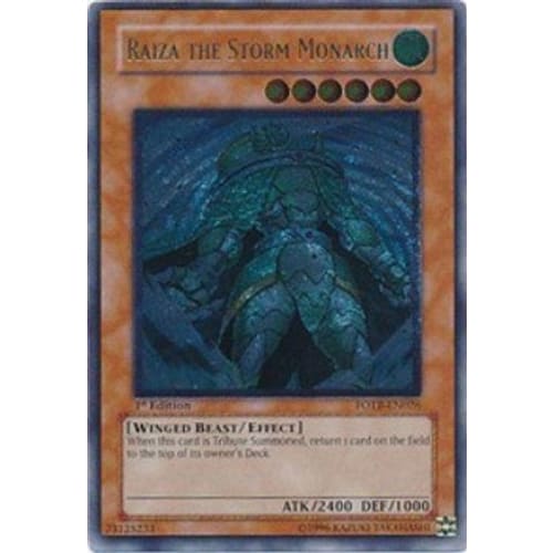 Raiza the Storm Monarch (UTR) (FOTB-EN026) Ultimate Rare