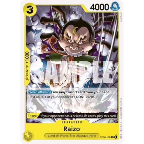 Raizo OP06-112 C Wings of the Captain - Single