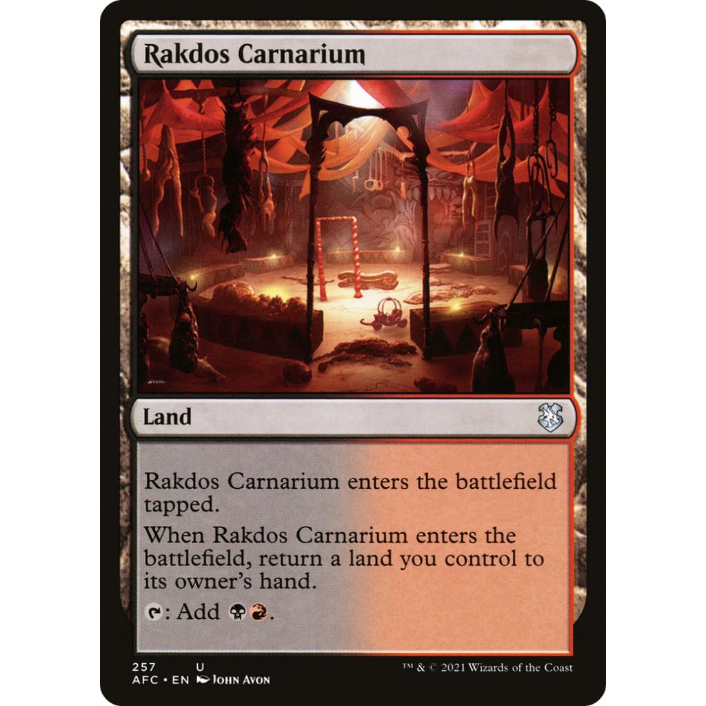 Rakdos Carnarium (AFC-257) - Single