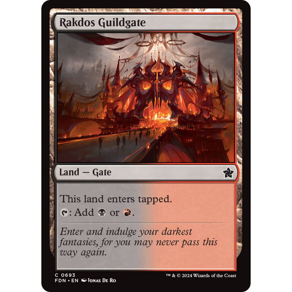 Rakdos Guildgate (FDN-693) - Single
