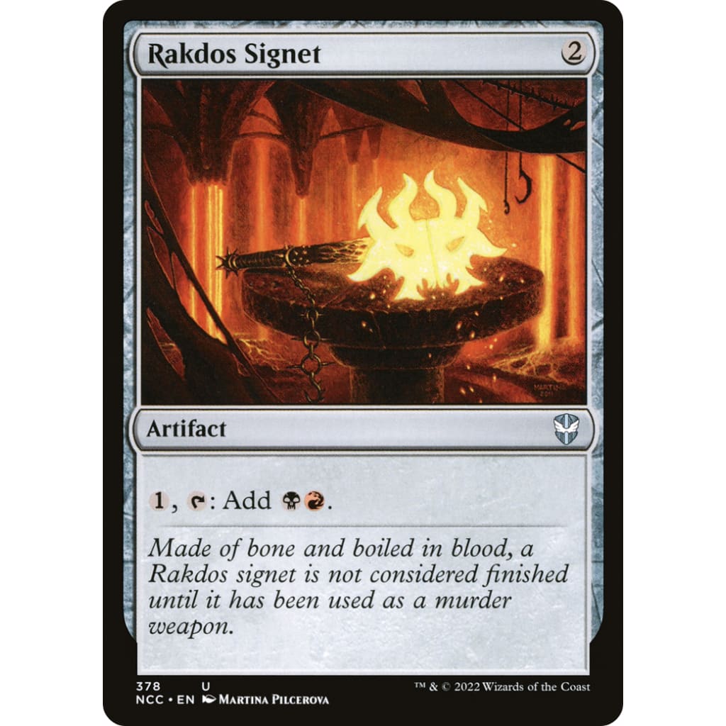 Rakdos Signet (NCC-378) - Single