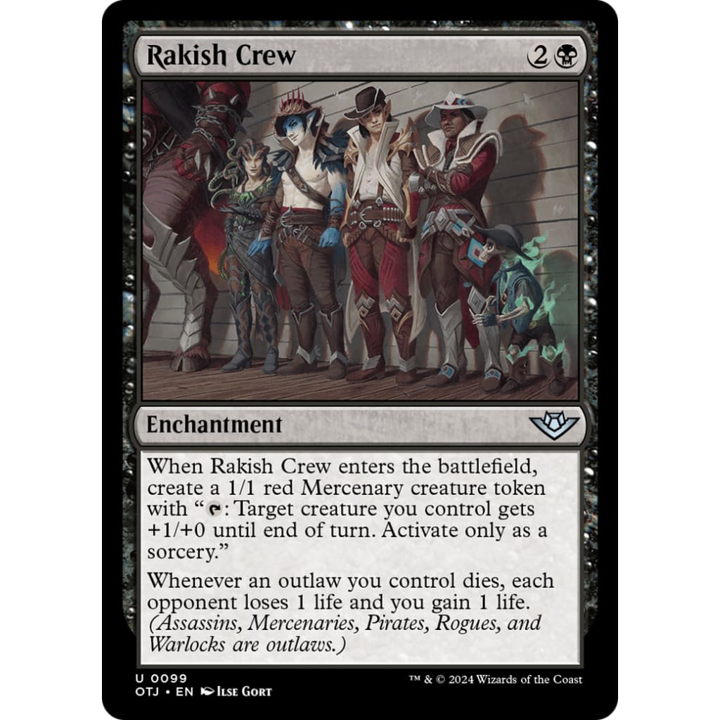 Rakish Crew (OTJ-099) Foil - Single
