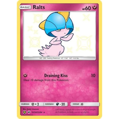 Ralts (SV34/094) Rare Shiny Holofoil - Single