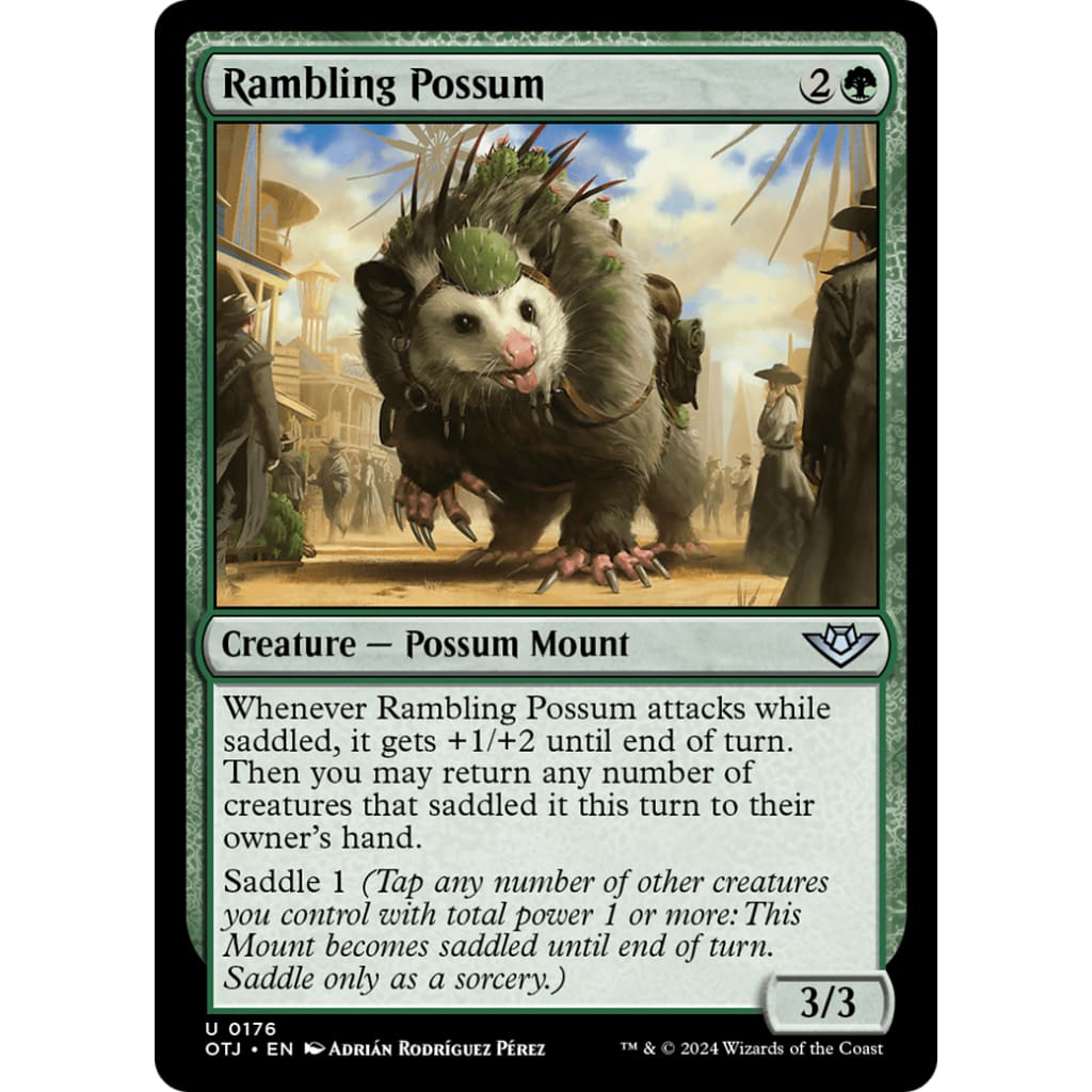 Rambling Possum (OTJ-176) Foil - Single