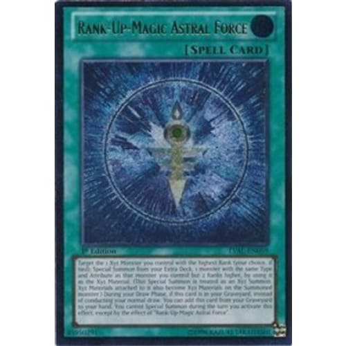 Rank-Up-Magic Astral Force (UTR) (LVAL-EN059) Ultimate Rare