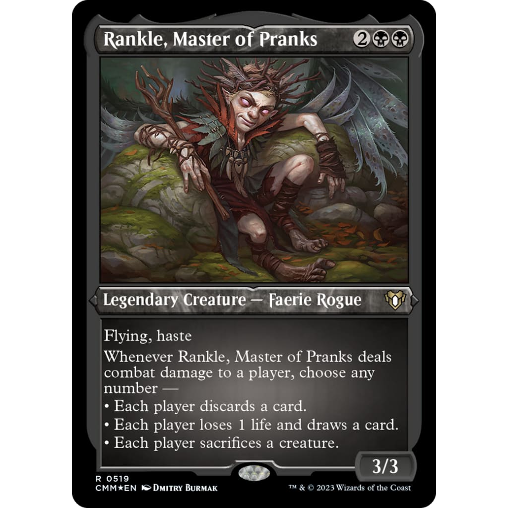 Rankle Master of Pranks (CMM-519) Etched Foil - Single