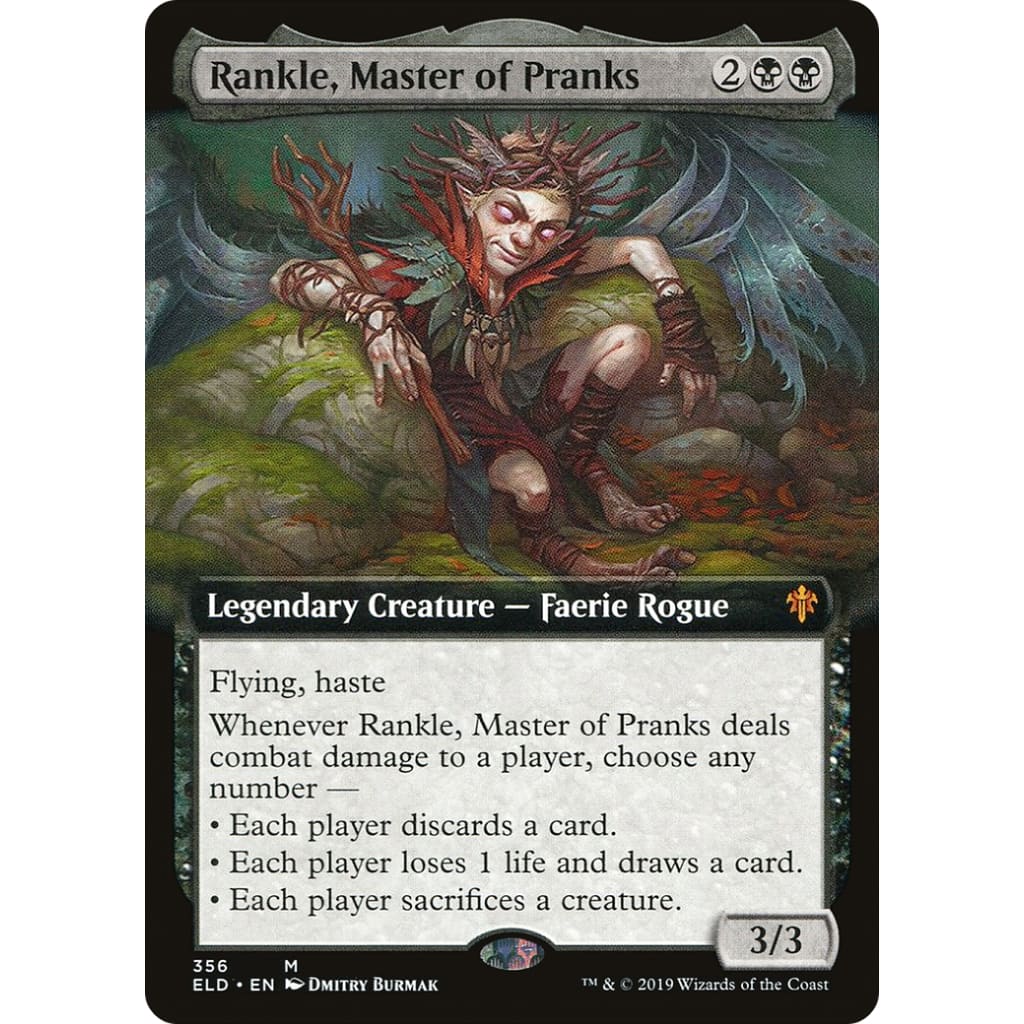 Rankle Master of Pranks (ELD-356): (Extended Art) Foil