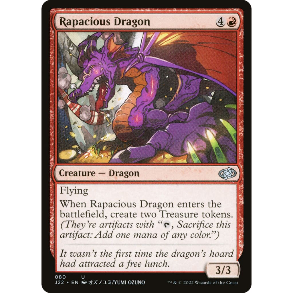 Rapacious Dragon (J22-080) - Single