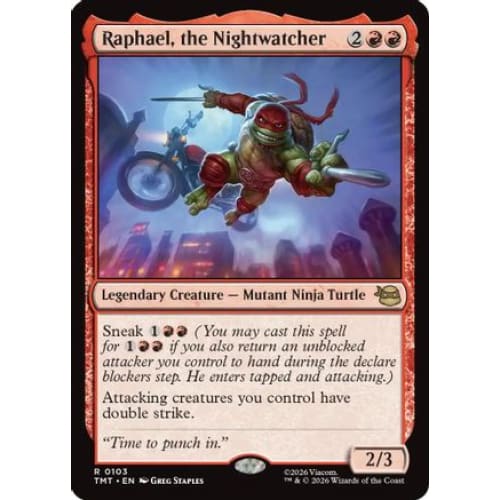 Raphael the Nightwatcher (TMT-103) - Single