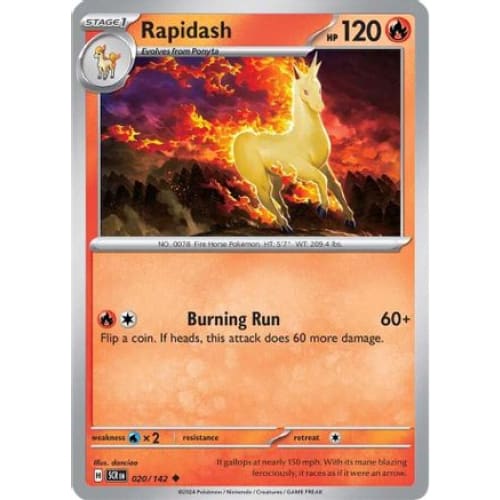 Rapidash (20) Uncommon - Single