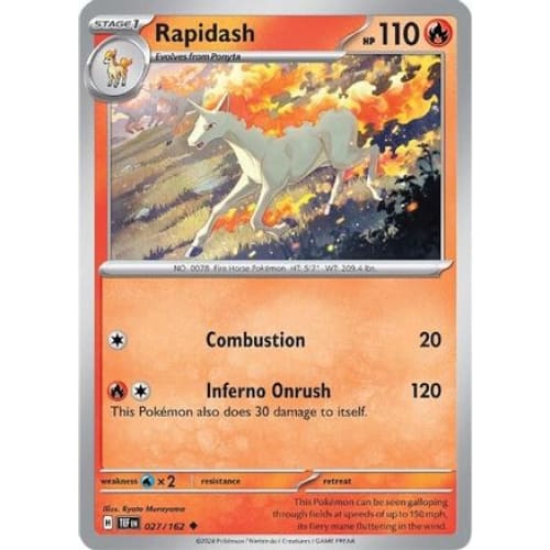 Rapidash (27) Uncommon - Single