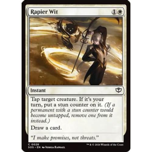 Rapier Wit (SOS-028) Foil - Single