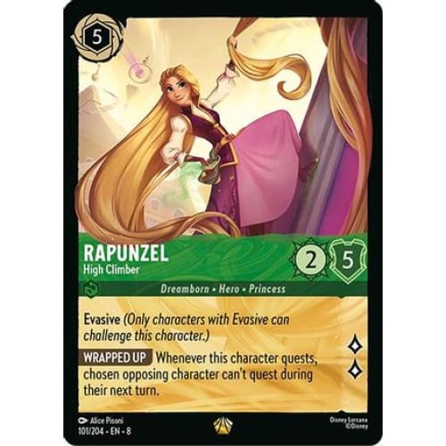 Rapunzel - High Climber (101/204) - Reign of Jafar Cold