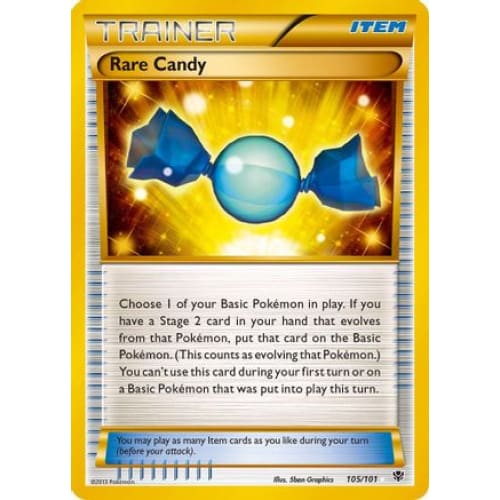 Rare Candy (105/101) Secret Holofoil - Single