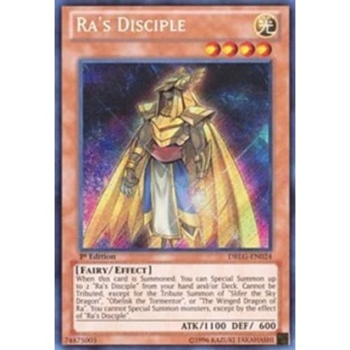 Ra’s Disciple (DRLG-EN024) Secret Rare 1st Edition - Single