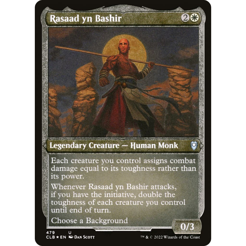 Rasaad yn Bashir (CLB-479) Etched Foil - Single