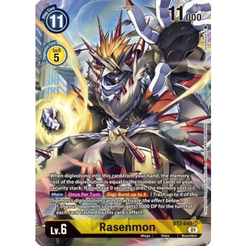 Rasenmon (Alternate Art) (BT7-040 SR) Super Rare Foil