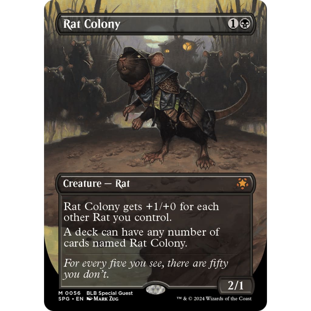Rat Colony (SPG-056) (Borderless) - Single