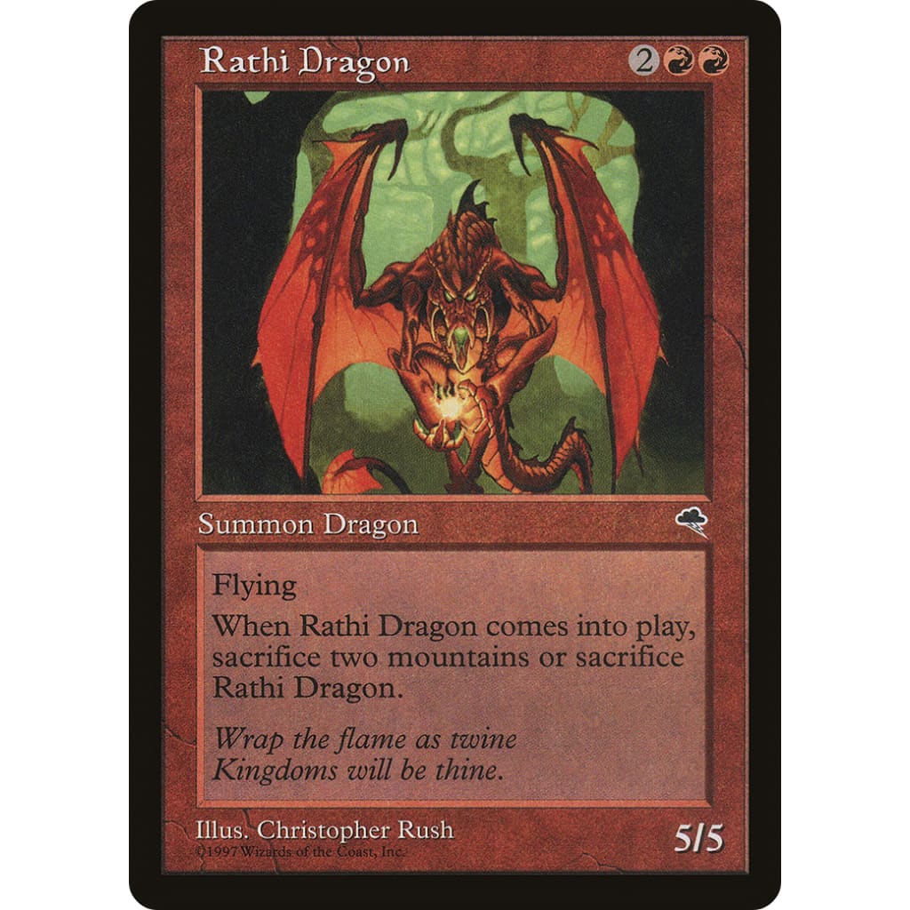 Rathi Dragon (TMP-196) - Single