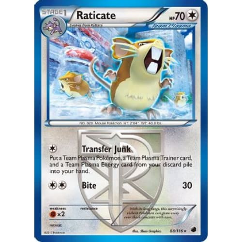 Raticate (088/116) Rare Classic - Single