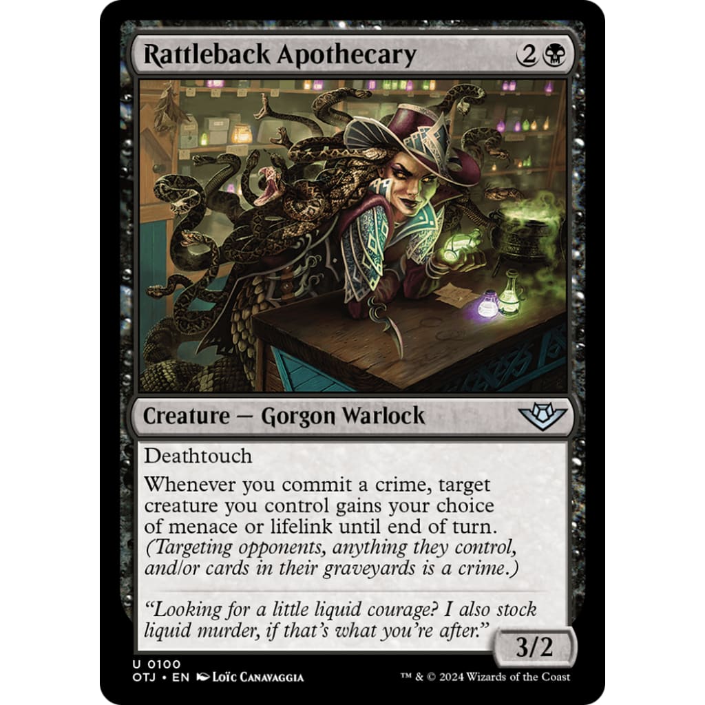 Rattleback Apothecary (OTJ-100) Foil - Single