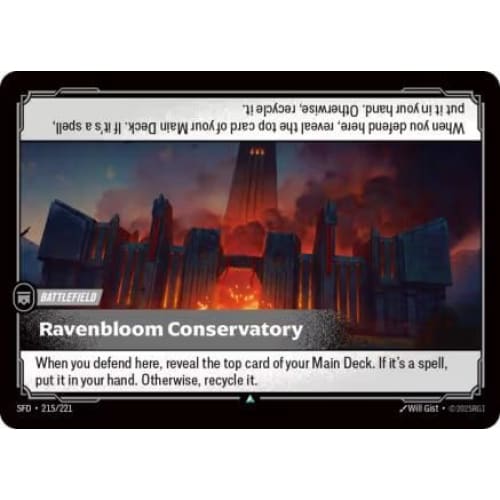 Ravenbloom Conservatory (215/221) - Spiritforged - Single