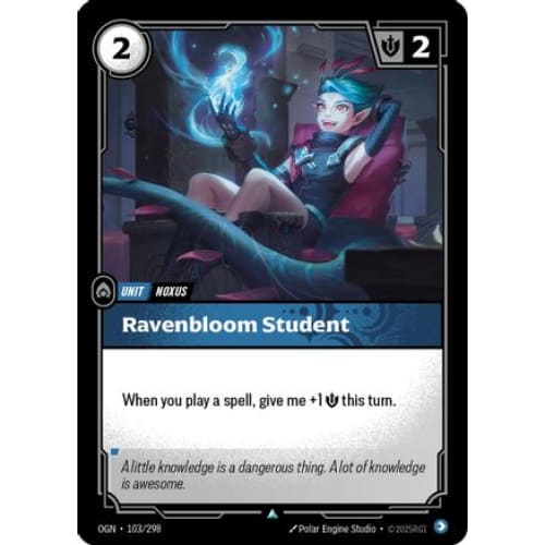 Ravenbloom Student (103/298) - Origins - Single