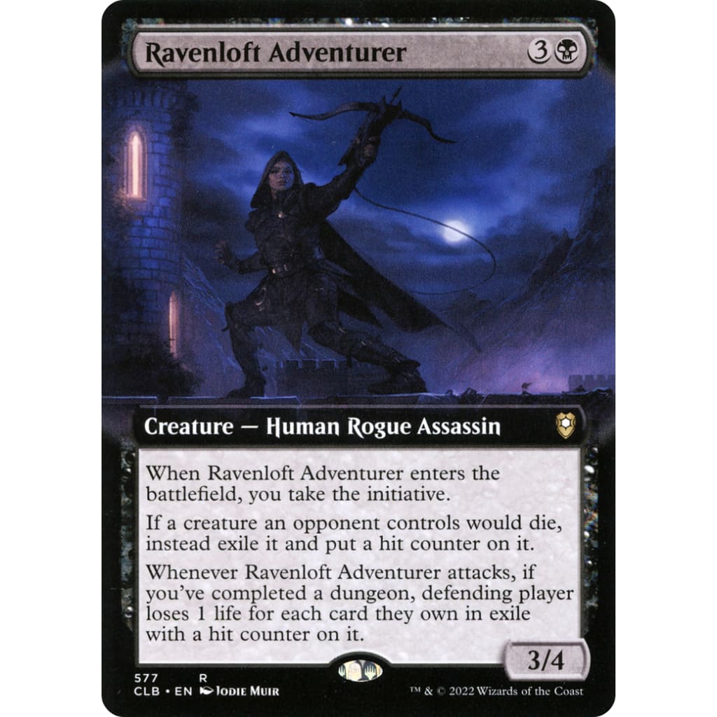Ravenloft Adventurer (CLB): (Extended Art) Foil - Single