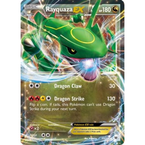 Rayquaza-EX (060/108) Holo Rare Holofoil - Single