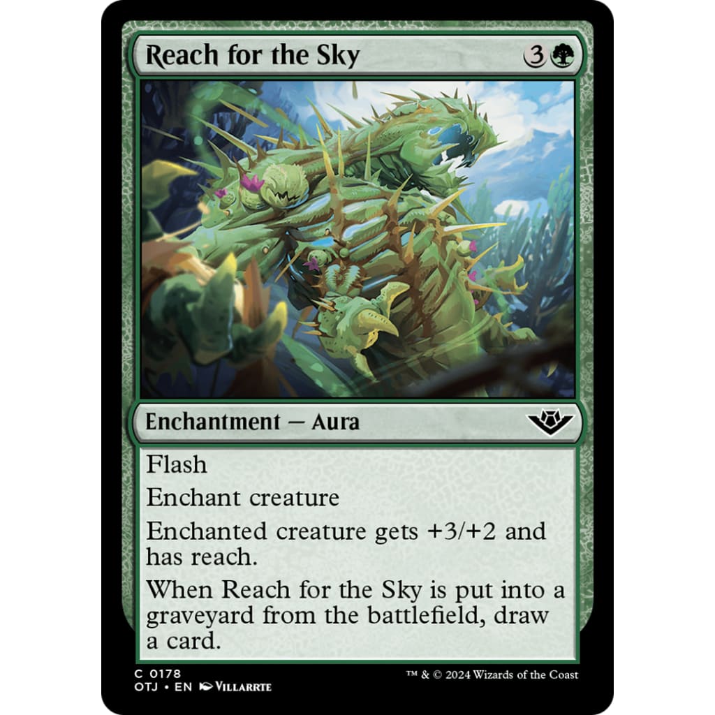 Reach for the Sky (OTJ-178) Foil - Single