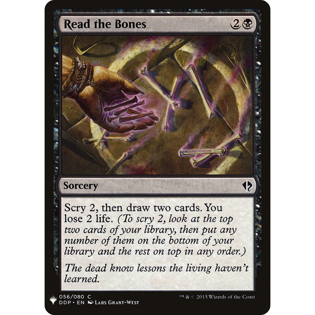 Read the Bones (PLST-DDP-56) - Single