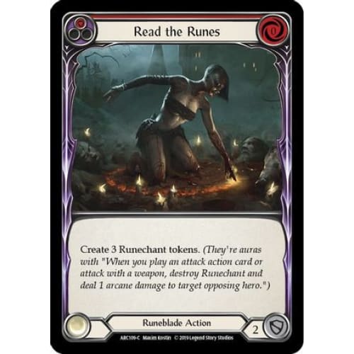 Read the Runes (Red) (ARCANE RISING) Unlimited Edition